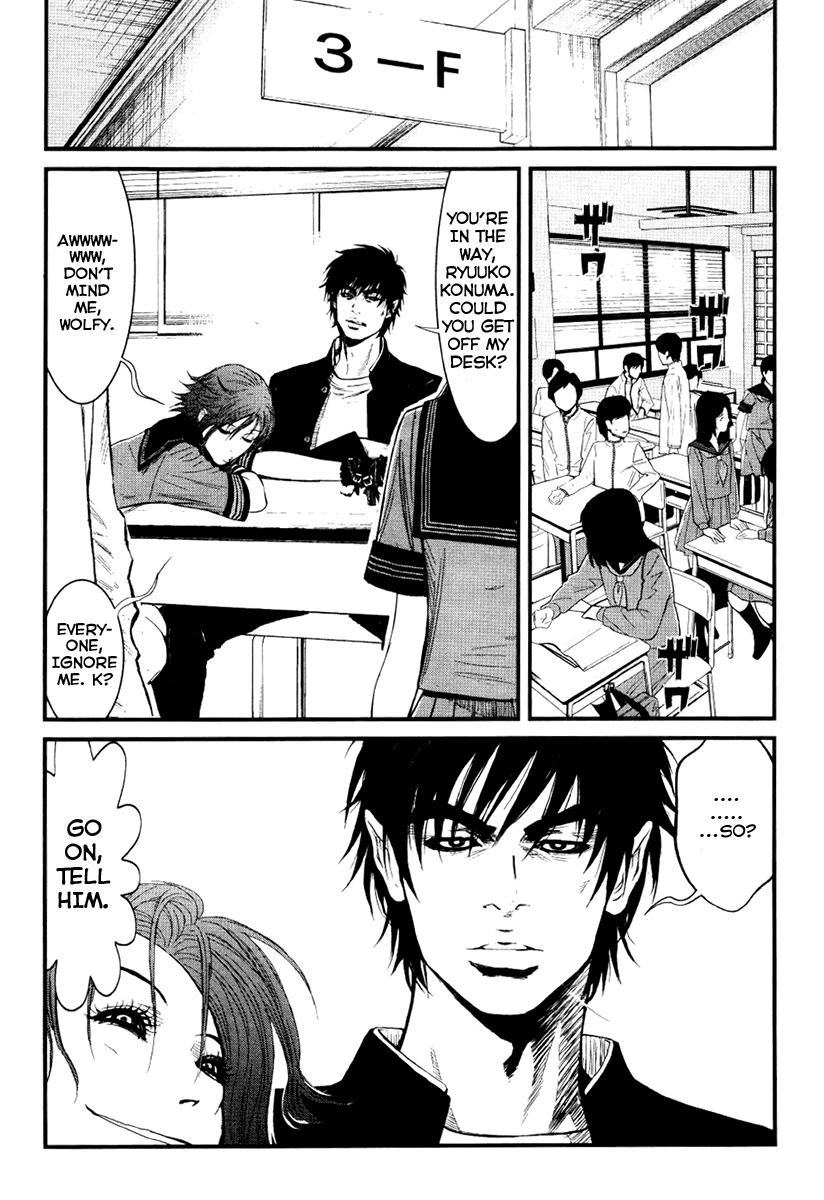 Wolf Guy - Ookami no Monshou Chapter 24 page 10 - Chapter 24: Real Identity