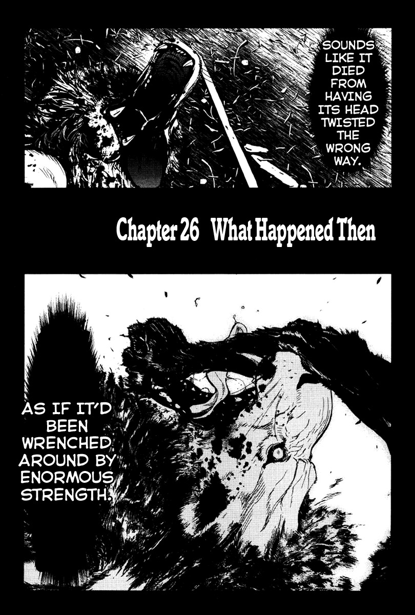 Wolf Guy - Ookami no Monshou Chapter 26 page 2 - Chapter 26: What Happened Then