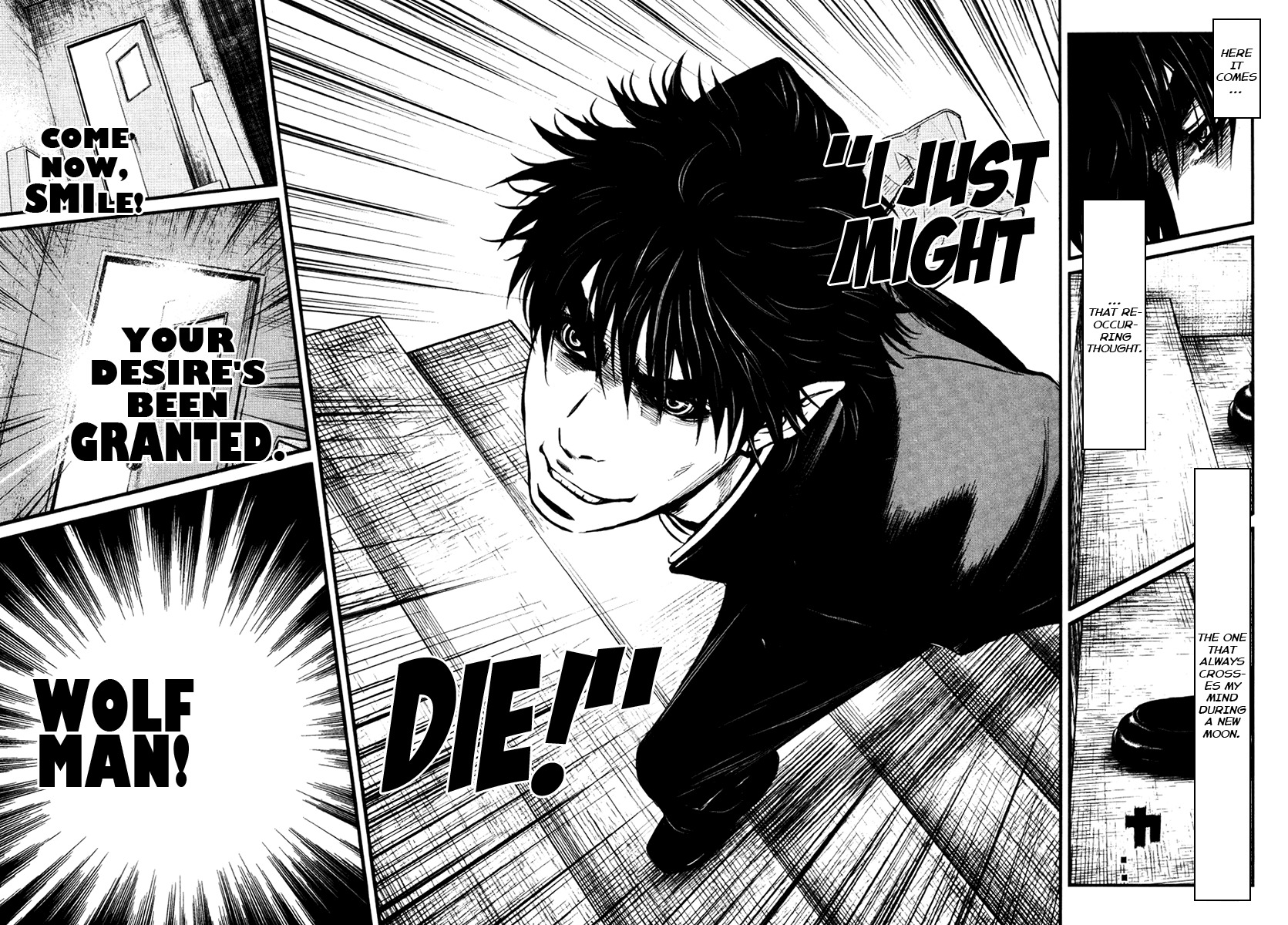 Wolf Guy - Ookami no Monshou Chapter 28 page 6 - Chapter 28: The New Moon