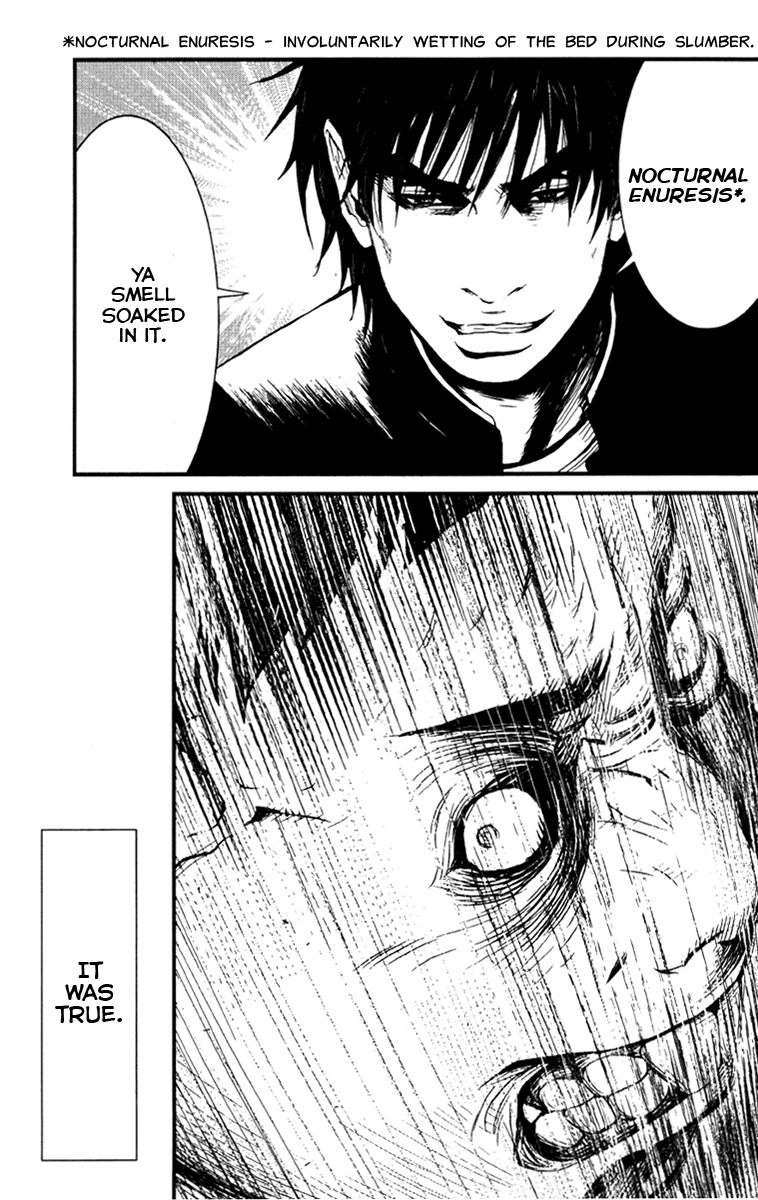 Wolf Guy - Ookami no Monshou Chapter 3 page 15 - Chapter 3: Knife