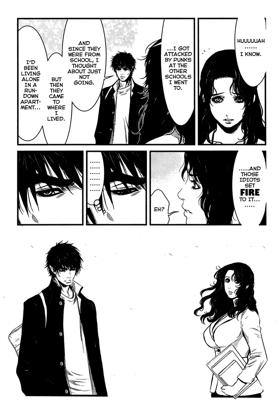 Wolf Guy - Ookami no Monshou Chapter 32 page 10 - Chapter 32: School's Hero