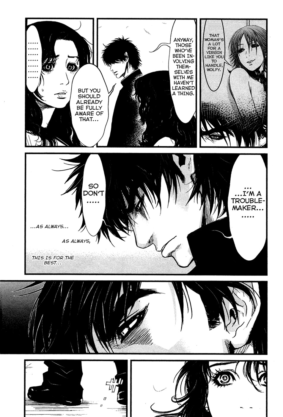 Wolf Guy - Ookami no Monshou Chapter 32 page 16 - Chapter 32: School's Hero