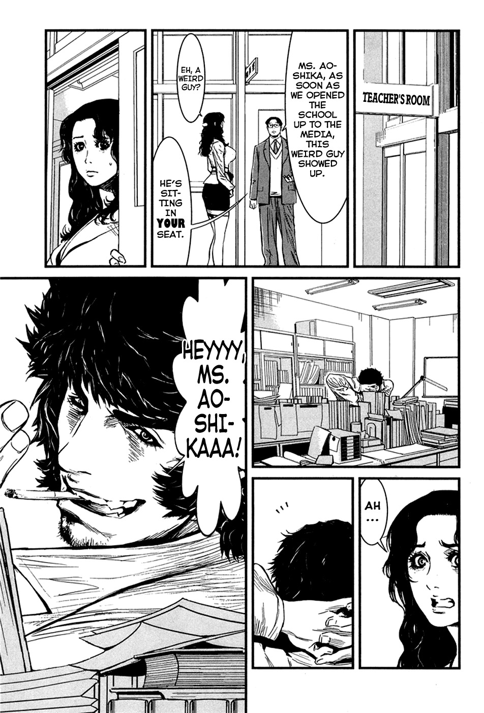 Wolf Guy - Ookami no Monshou Chapter 32 page 18 - Chapter 32: School's Hero