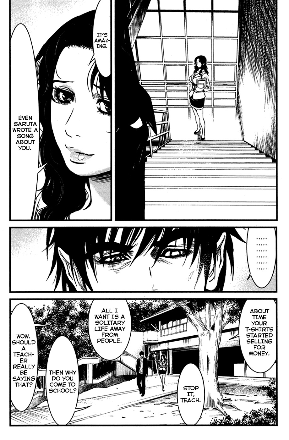 Wolf Guy - Ookami no Monshou Chapter 32 page 8 - Chapter 32: School's Hero