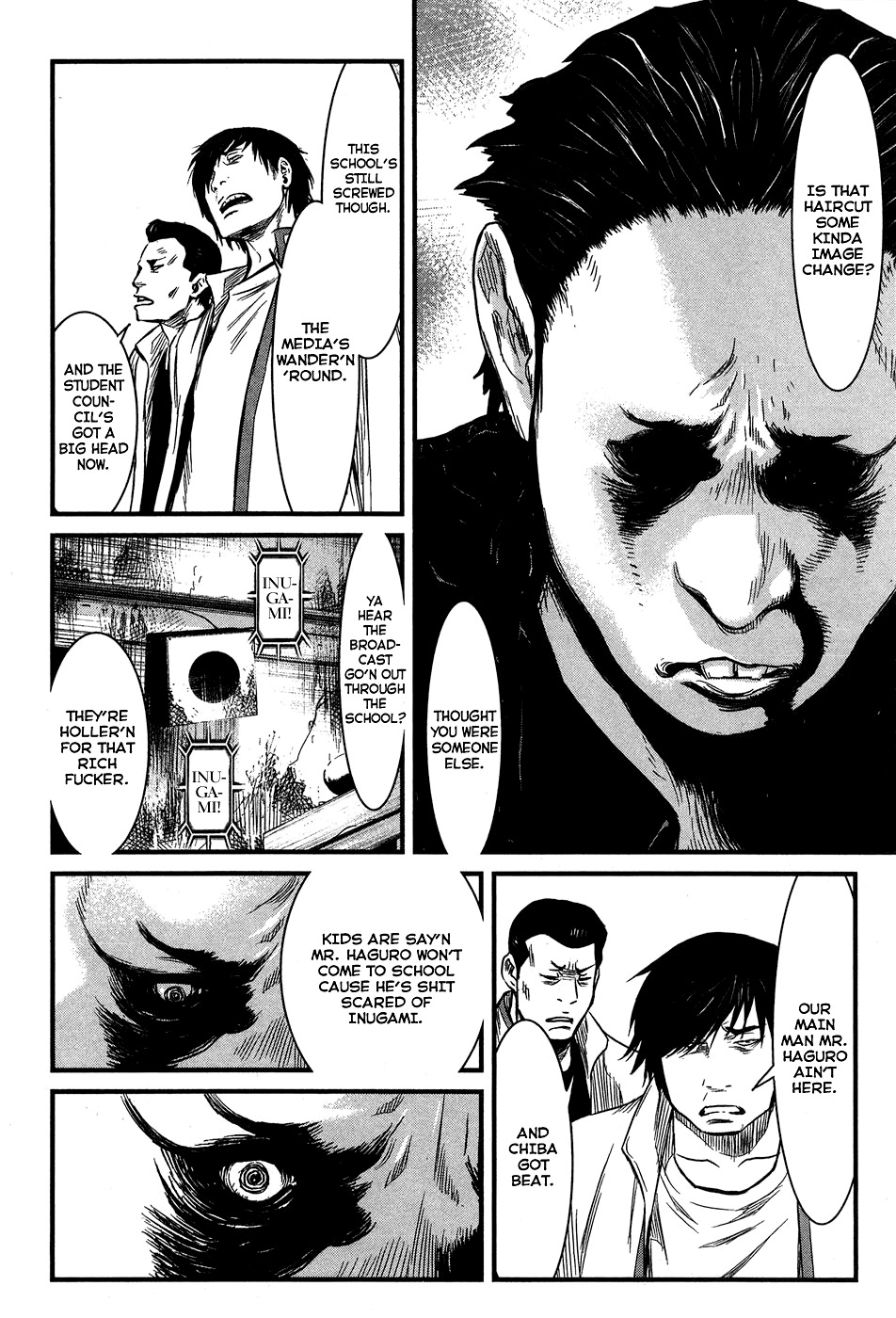 Wolf Guy - Ookami no Monshou Chapter 34 page 11 - Chapter 34: Guns