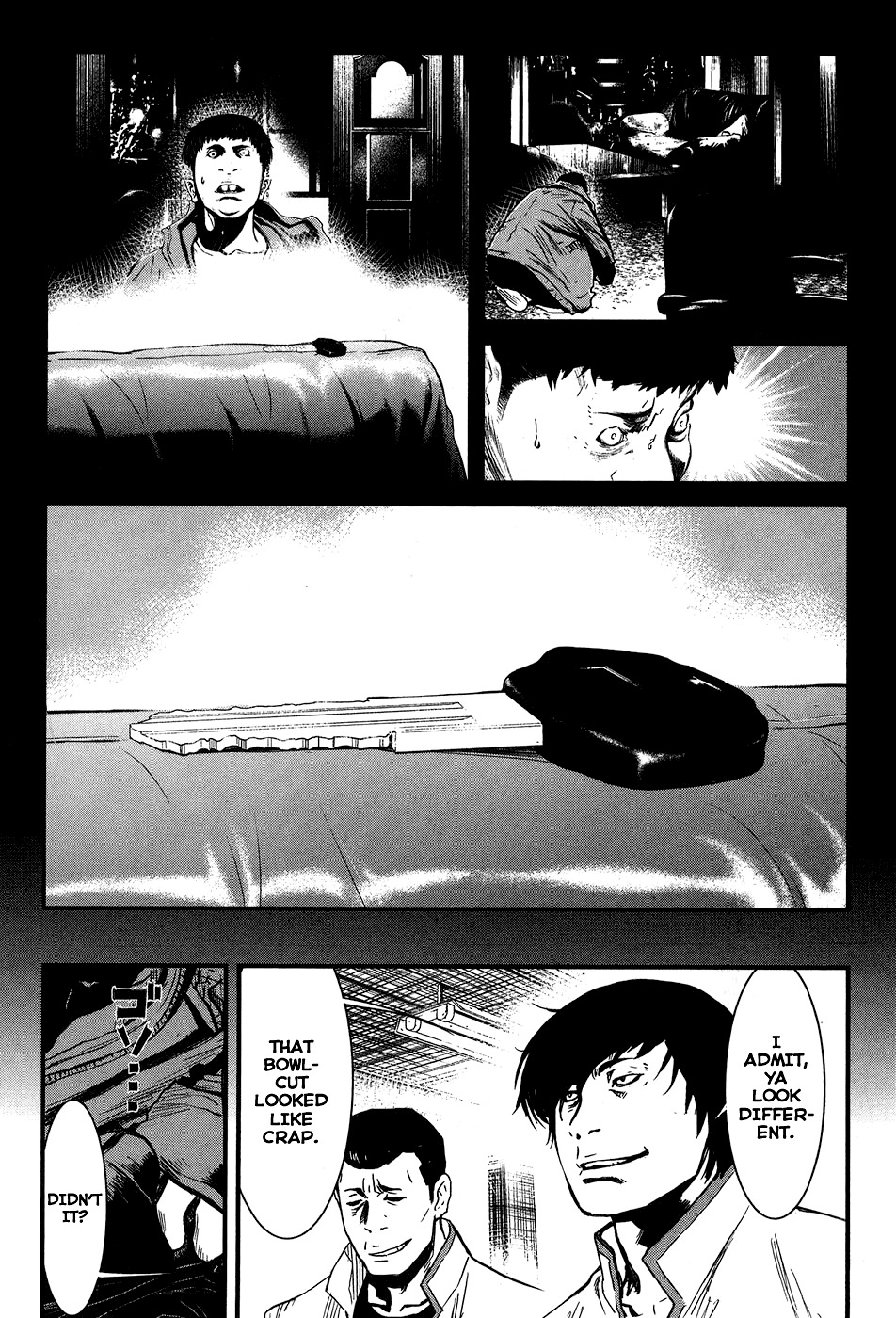 Wolf Guy - Ookami no Monshou Chapter 34 page 14 - Chapter 34: Guns