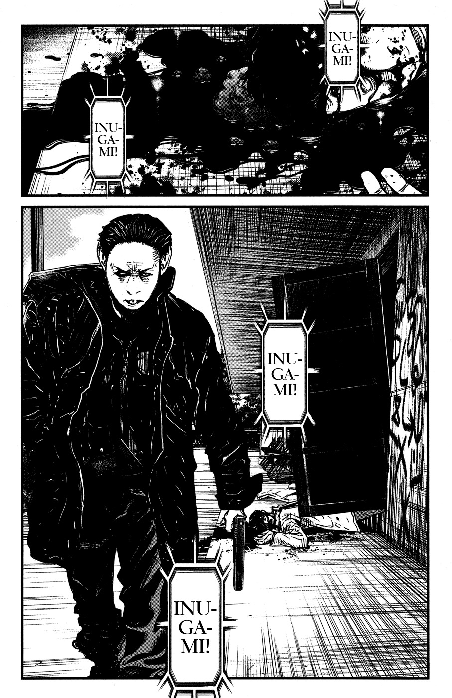 Wolf Guy - Ookami no Monshou Chapter 34 page 19 - Chapter 34: Guns