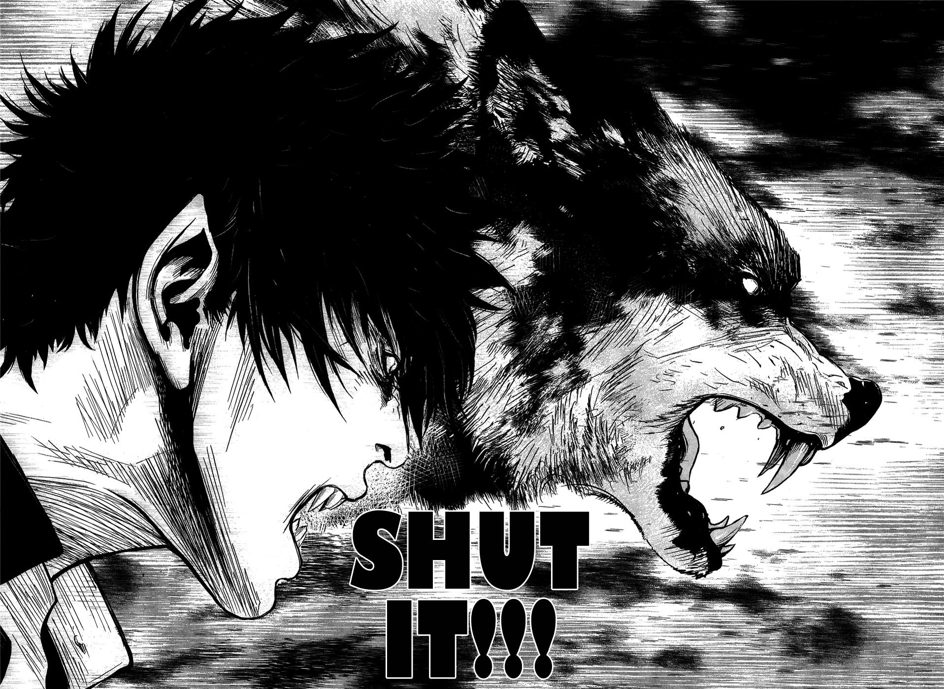 Wolf Guy - Ookami no Monshou Chapter 35 page 13 - Chapter 35: Speech