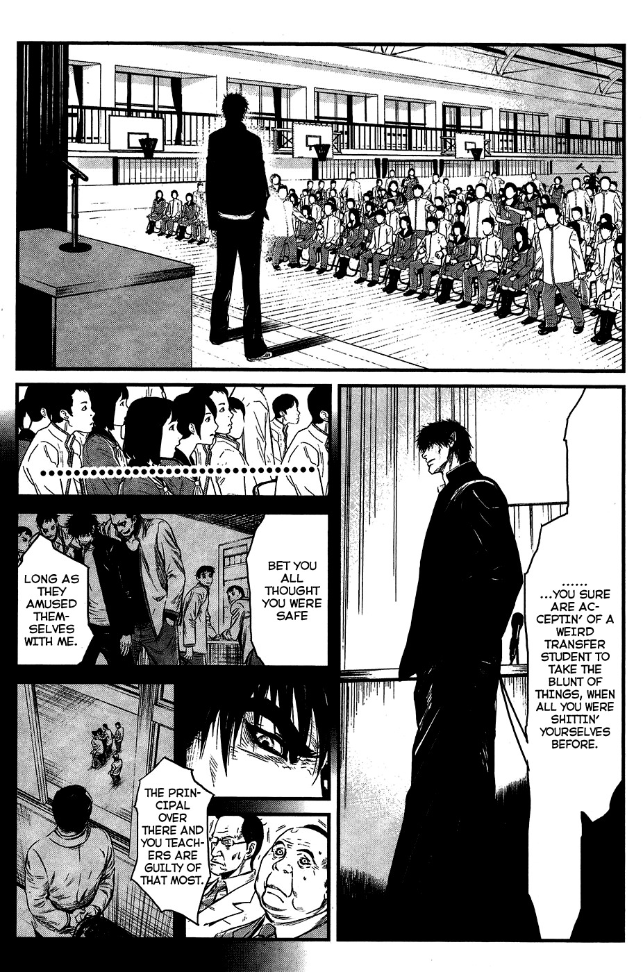 Wolf Guy - Ookami no Monshou Chapter 35 page 15 - Chapter 35: Speech