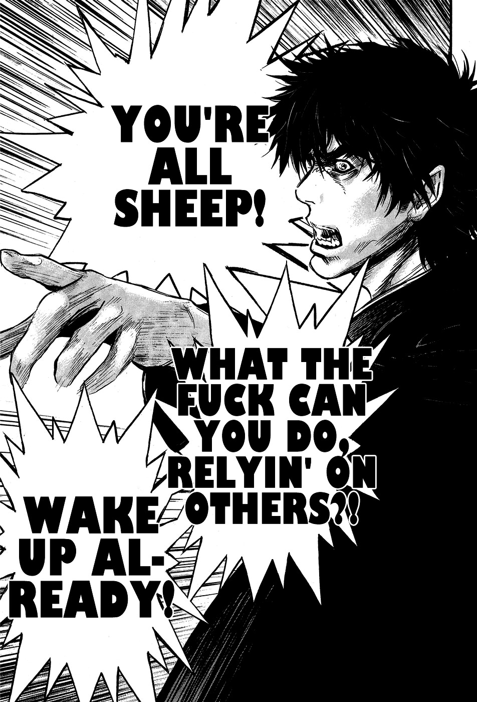 Wolf Guy - Ookami no Monshou Chapter 35 page 17 - Chapter 35: Speech