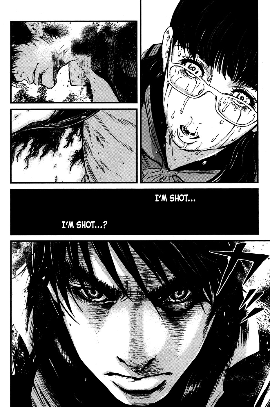 Wolf Guy - Ookami no Monshou Chapter 38 page 17 - Chapter 38: Within Smoke and Flames