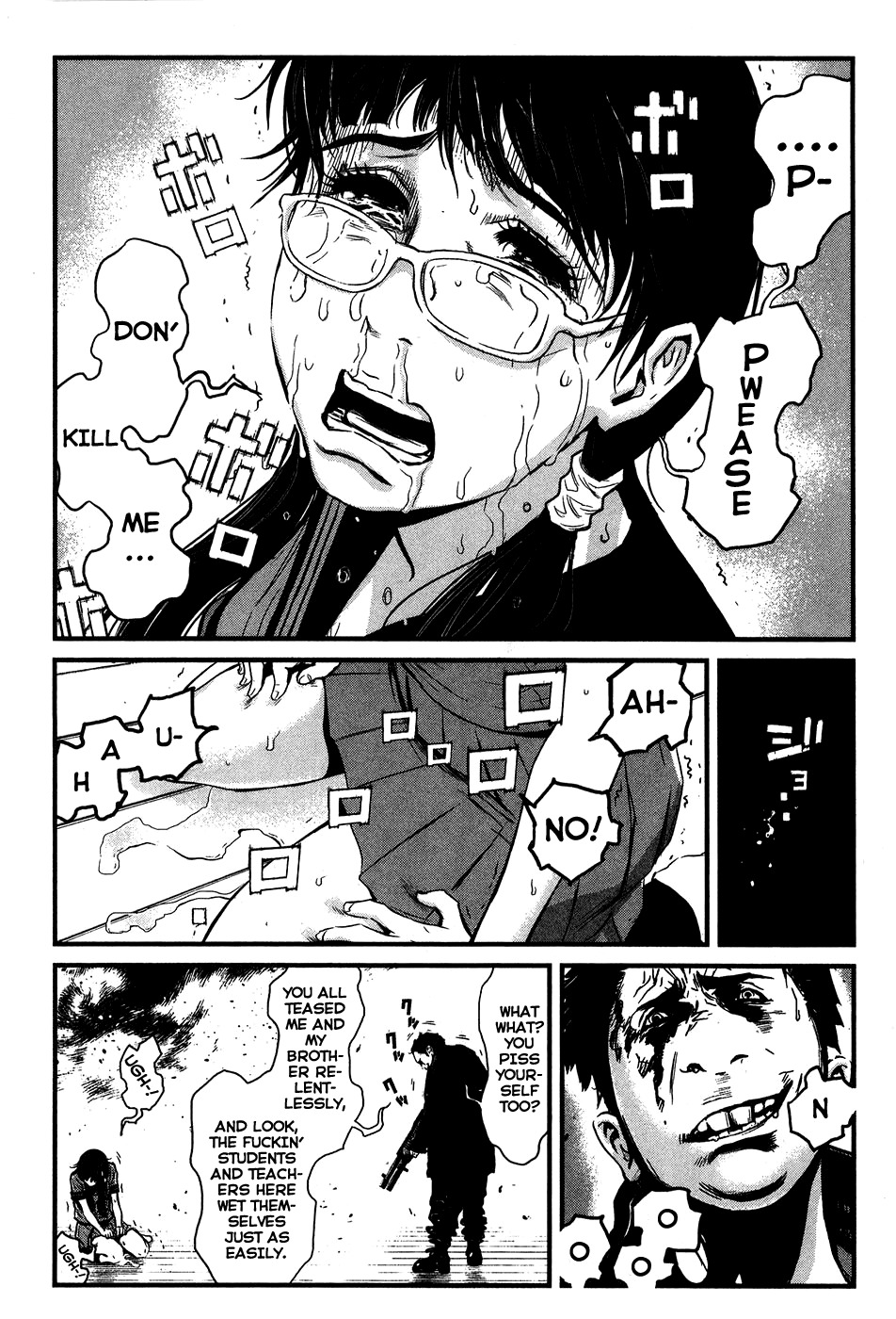 Wolf Guy - Ookami no Monshou Chapter 38 page 8 - Chapter 38: Within Smoke and Flames
