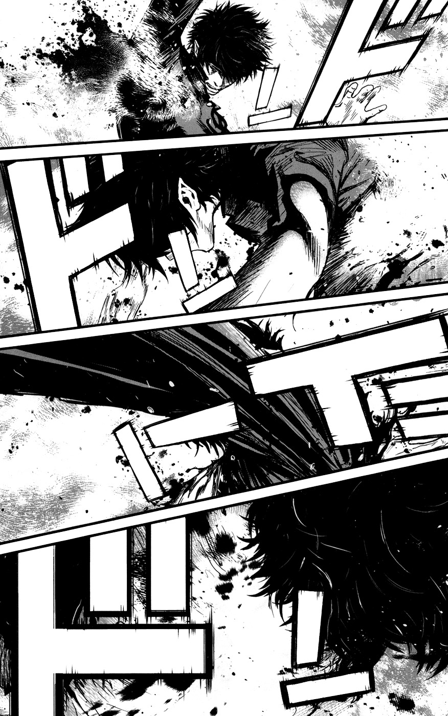 Wolf Guy - Ookami no Monshou Chapter 39 page 11 - Chapter 39: Shot At