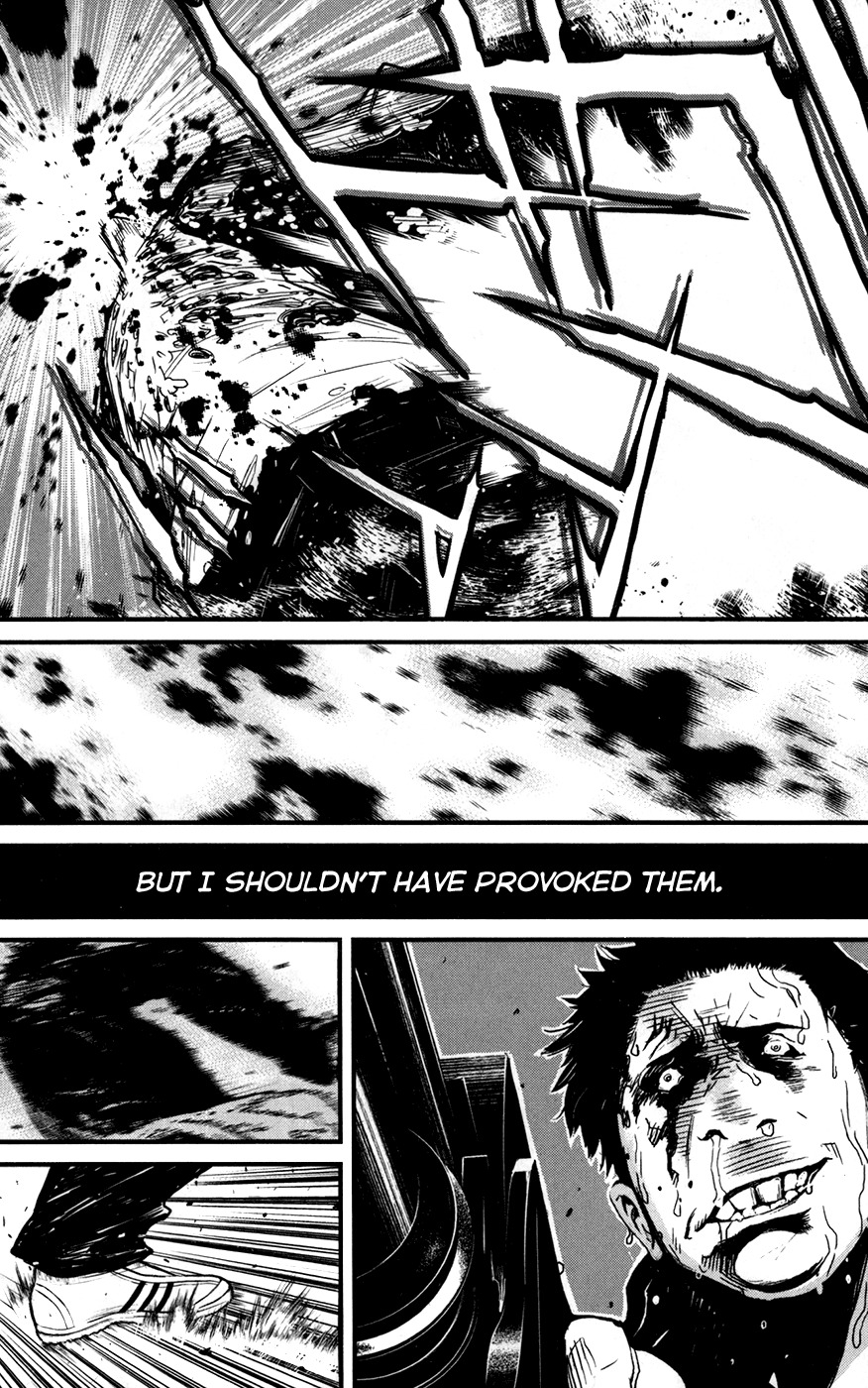 Wolf Guy - Ookami no Monshou Chapter 39 page 14 - Chapter 39: Shot At