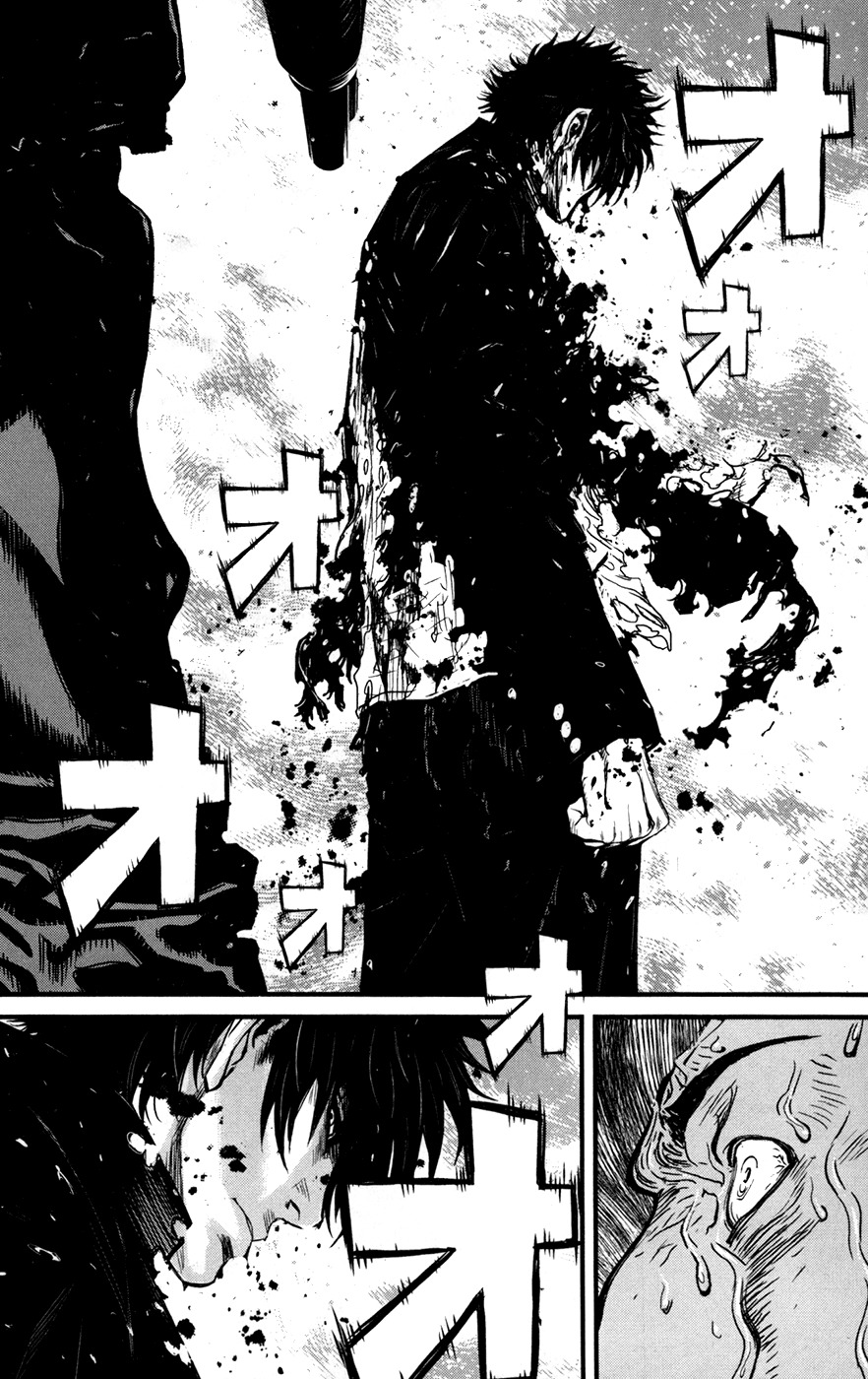 Wolf Guy - Ookami no Monshou Chapter 39 page 15 - Chapter 39: Shot At