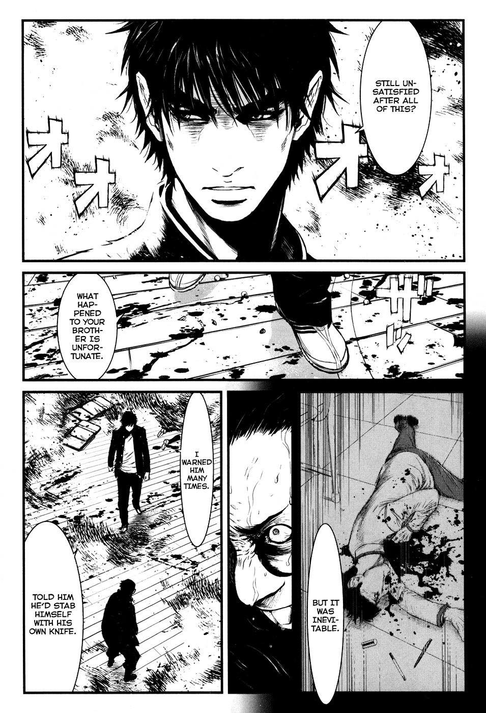 Wolf Guy - Ookami no Monshou Chapter 39 page 7 - Chapter 39: Shot At