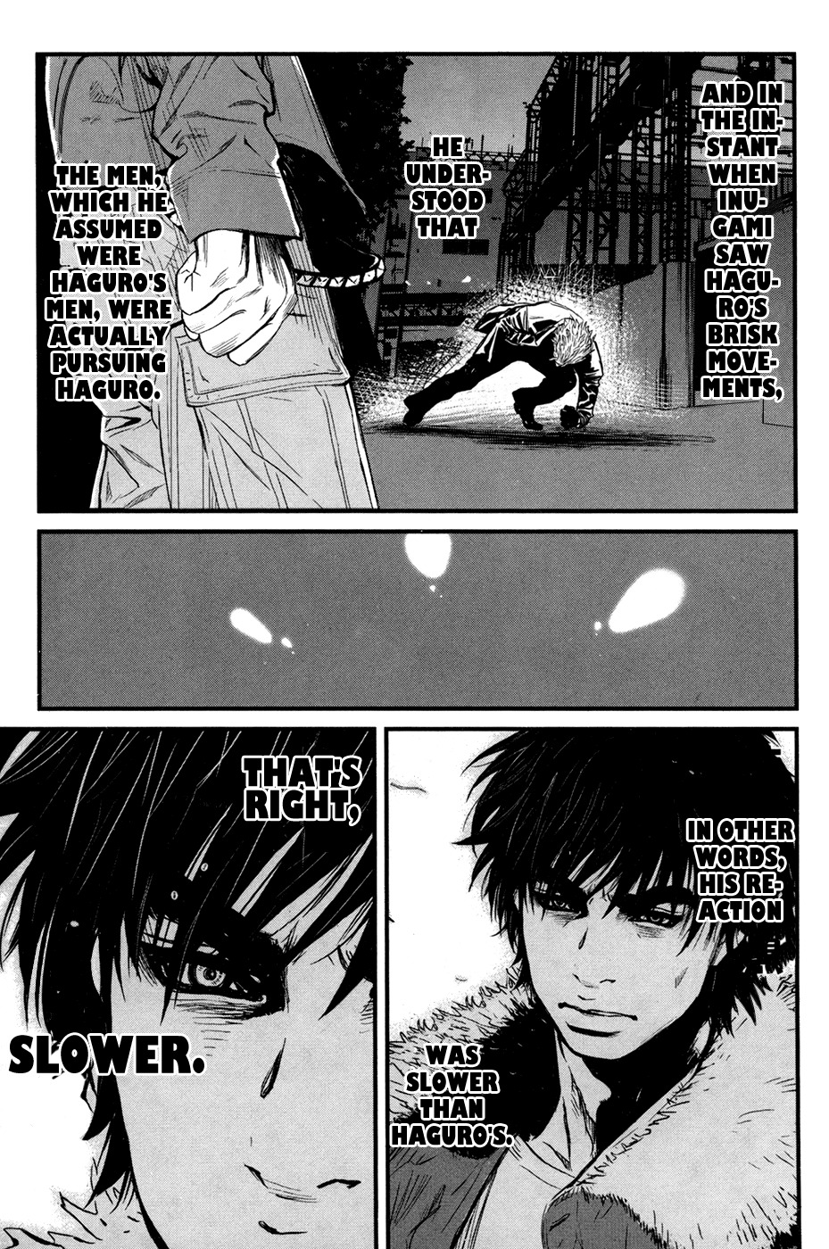 Wolf Guy - Ookami no Monshou Chapter 42 page 10 - Chapter 42: Followed