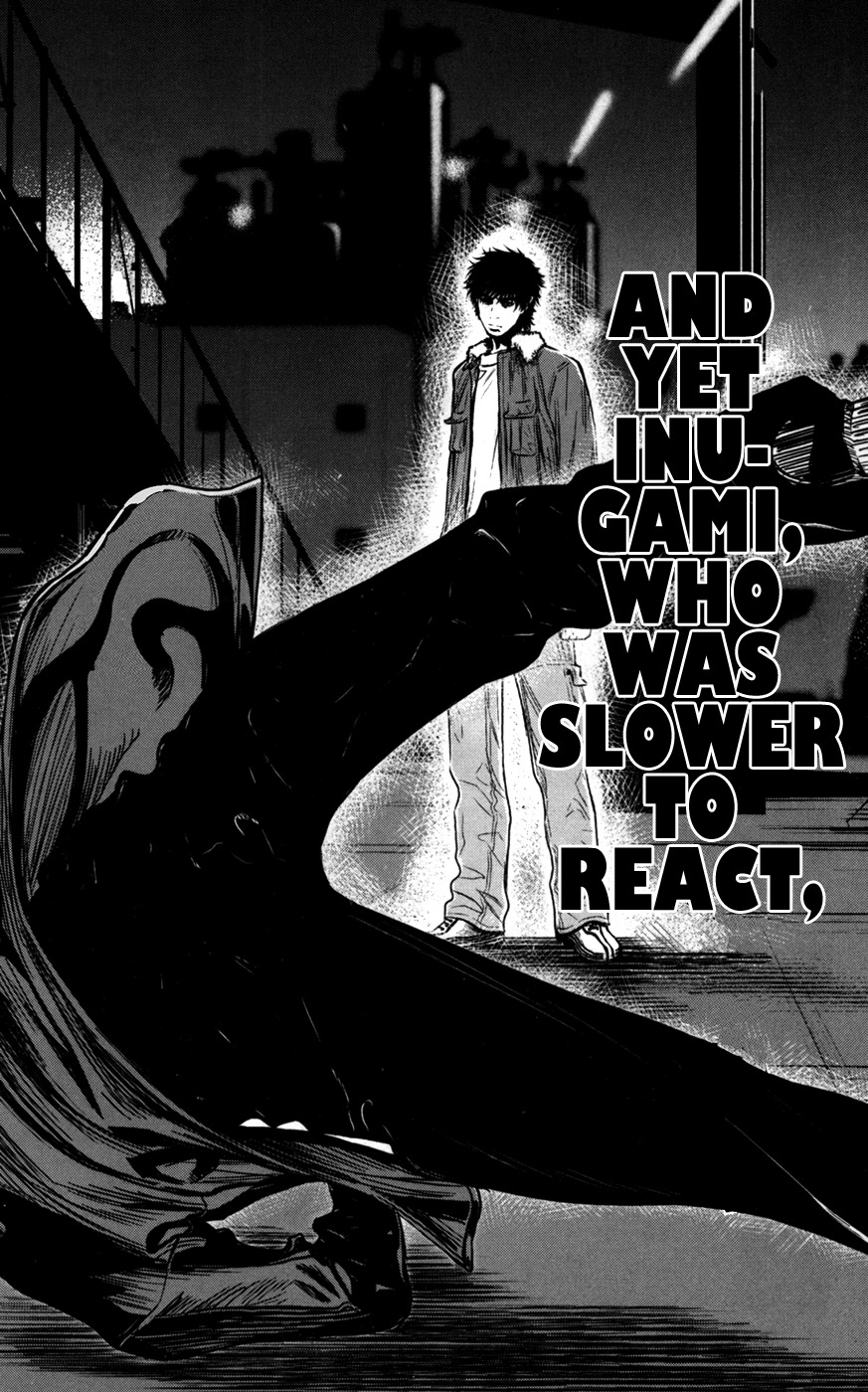Wolf Guy - Ookami no Monshou Chapter 42 page 11 - Chapter 42: Followed