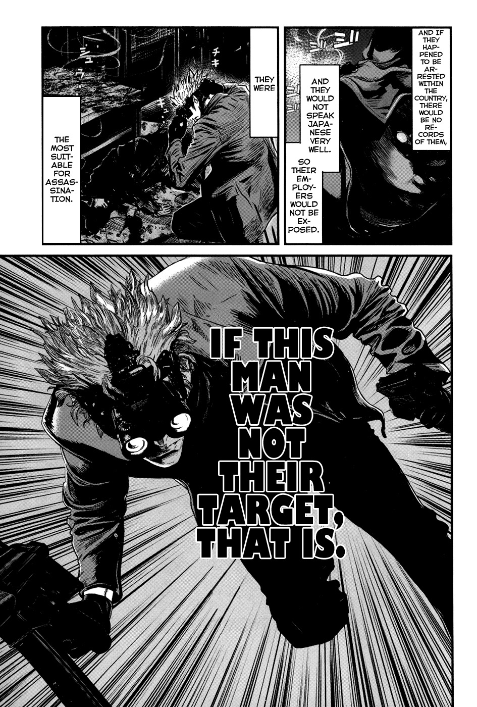 Wolf Guy - Ookami no Monshou Chapter 43 page 10 - Chapter 43: Assassins