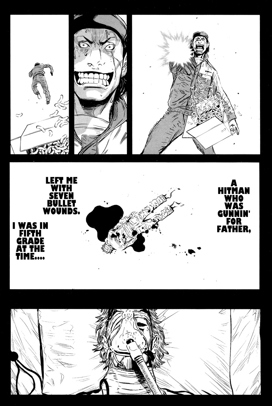 Wolf Guy - Ookami no Monshou Chapter 43 page 17 - Chapter 43: Assassins
