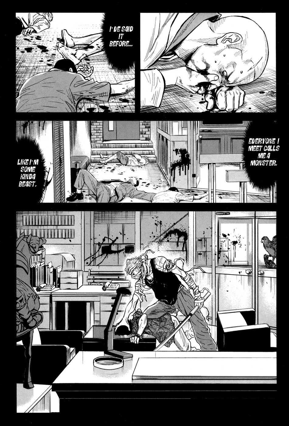 Wolf Guy - Ookami no Monshou Chapter 43 page 19 - Chapter 43: Assassins