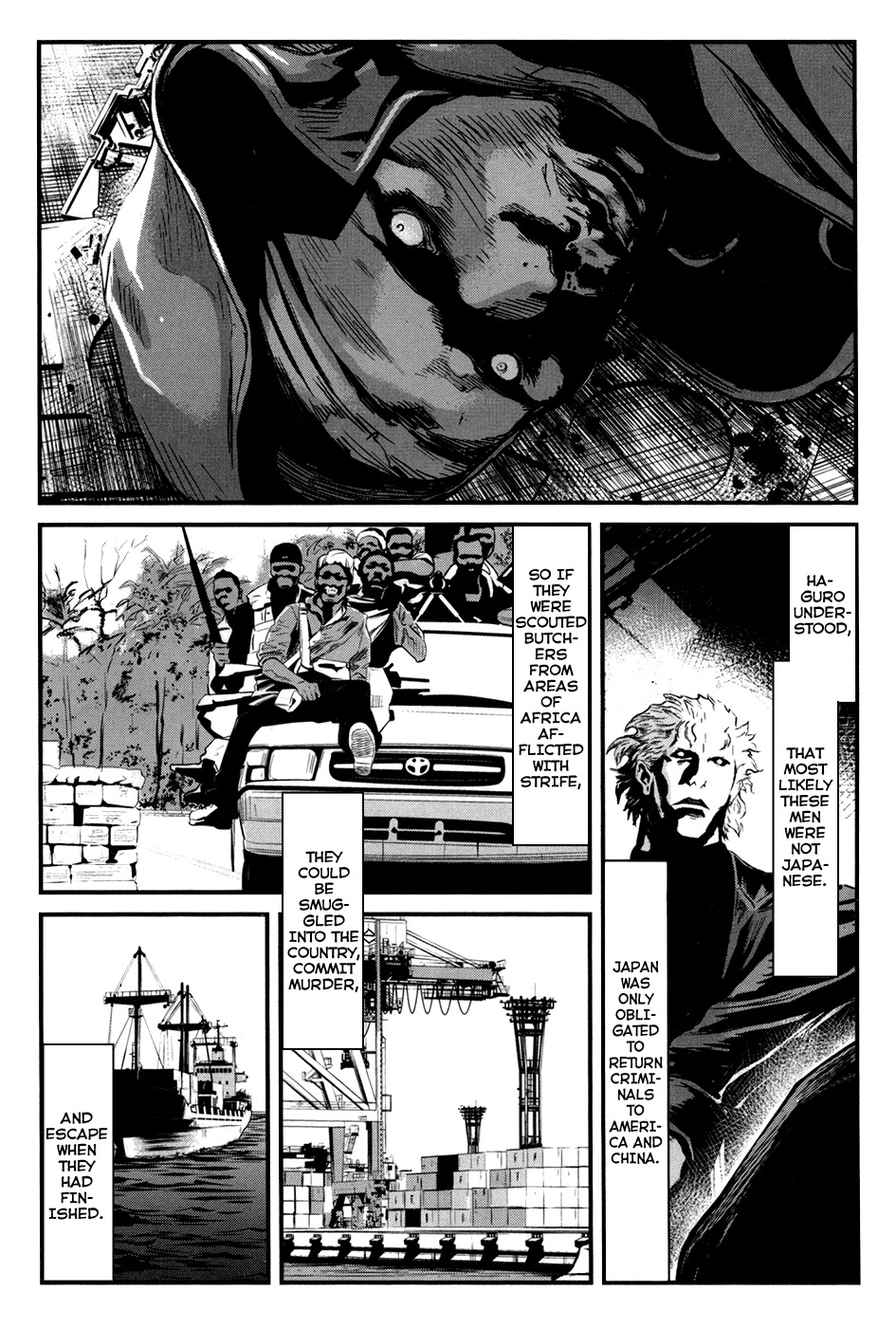 Wolf Guy - Ookami no Monshou Chapter 43 page 9 - Chapter 43: Assassins