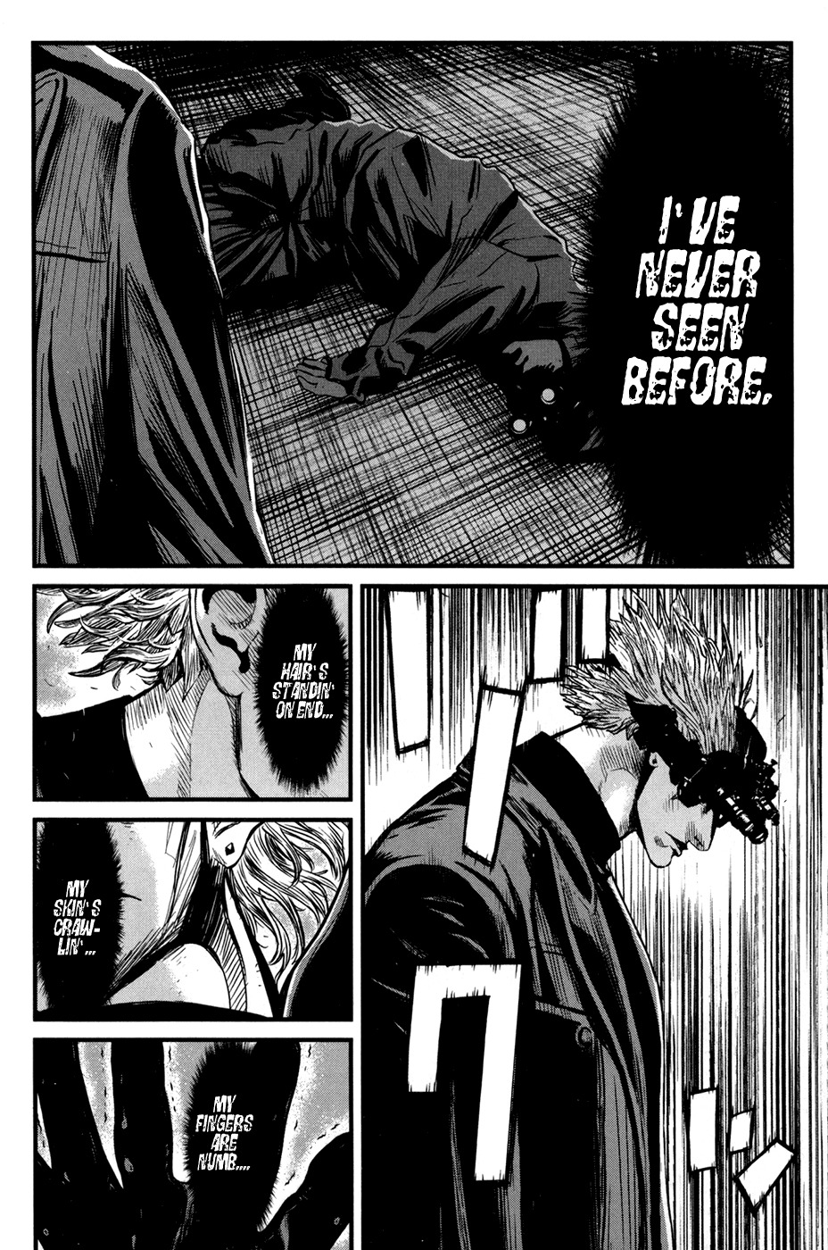 Wolf Guy - Ookami no Monshou Chapter 44 page 14 - Chapter 44: Fear In The Dark