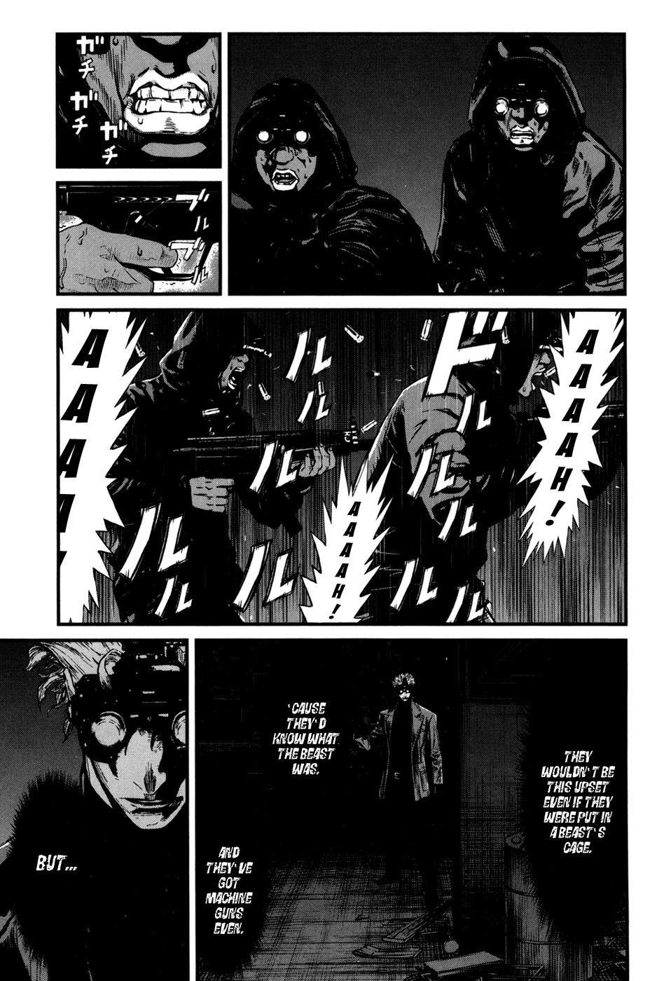 Wolf Guy - Ookami no Monshou Chapter 44 page 8 - Chapter 44: Fear In The Dark