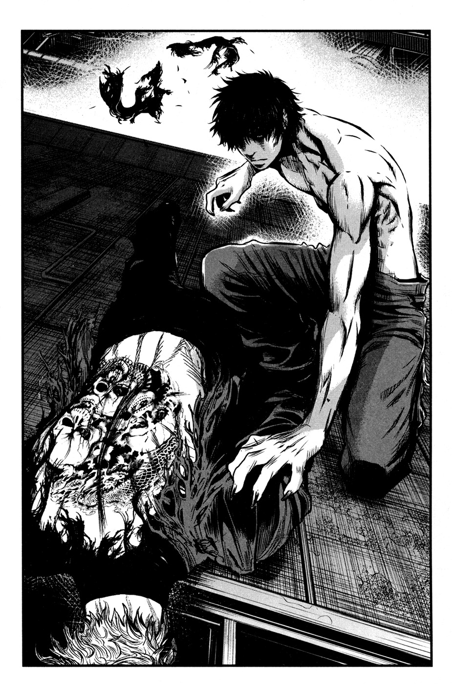 Wolf Guy - Ookami no Monshou Chapter 45 page 12 - Chapter 45: Monster