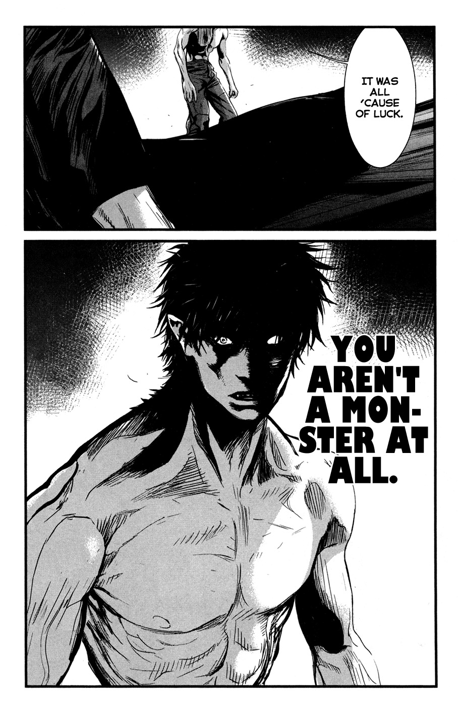 Wolf Guy - Ookami no Monshou Chapter 45 page 15 - Chapter 45: Monster
