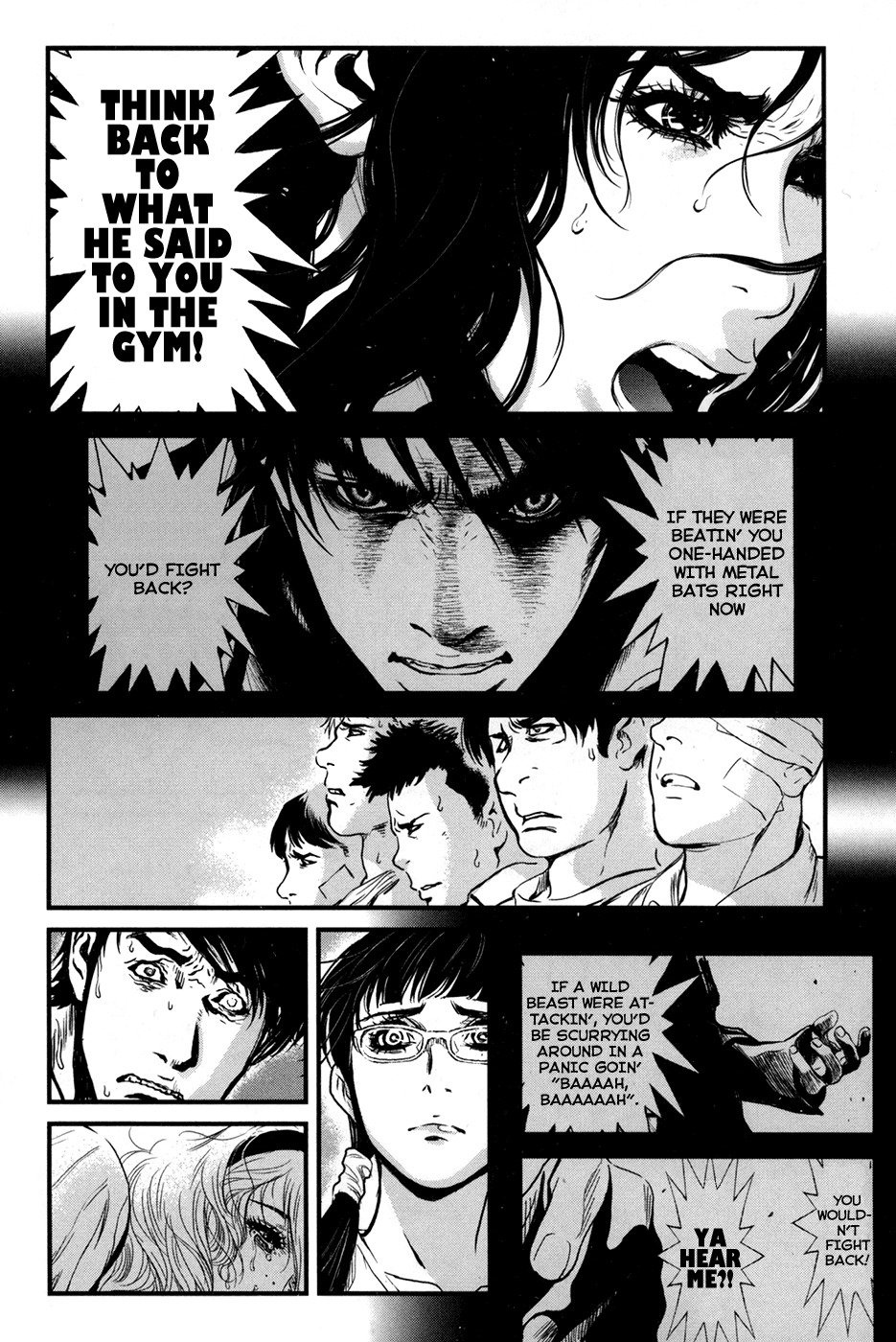 Wolf Guy - Ookami no Monshou Chapter 48 page 12 - Chapter 48: Blame