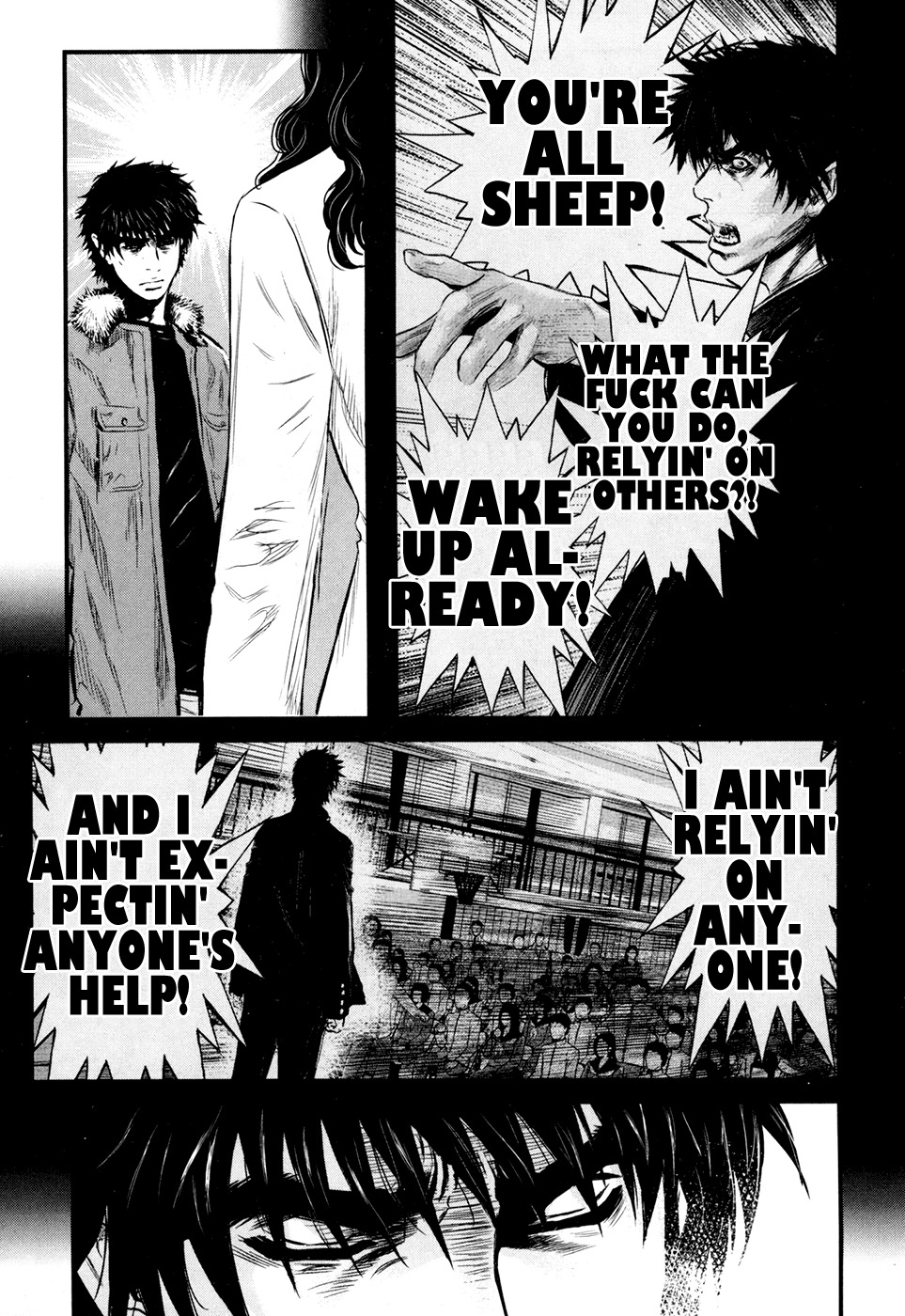 Wolf Guy - Ookami no Monshou Chapter 48 page 13 - Chapter 48: Blame