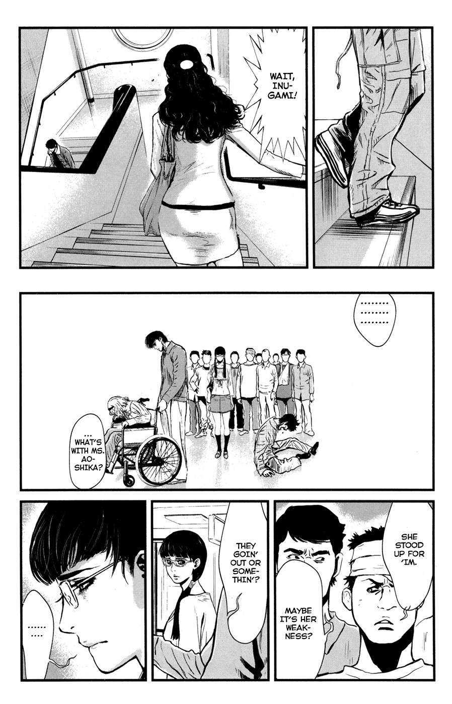 Wolf Guy - Ookami no Monshou Chapter 48 page 16 - Chapter 48: Blame
