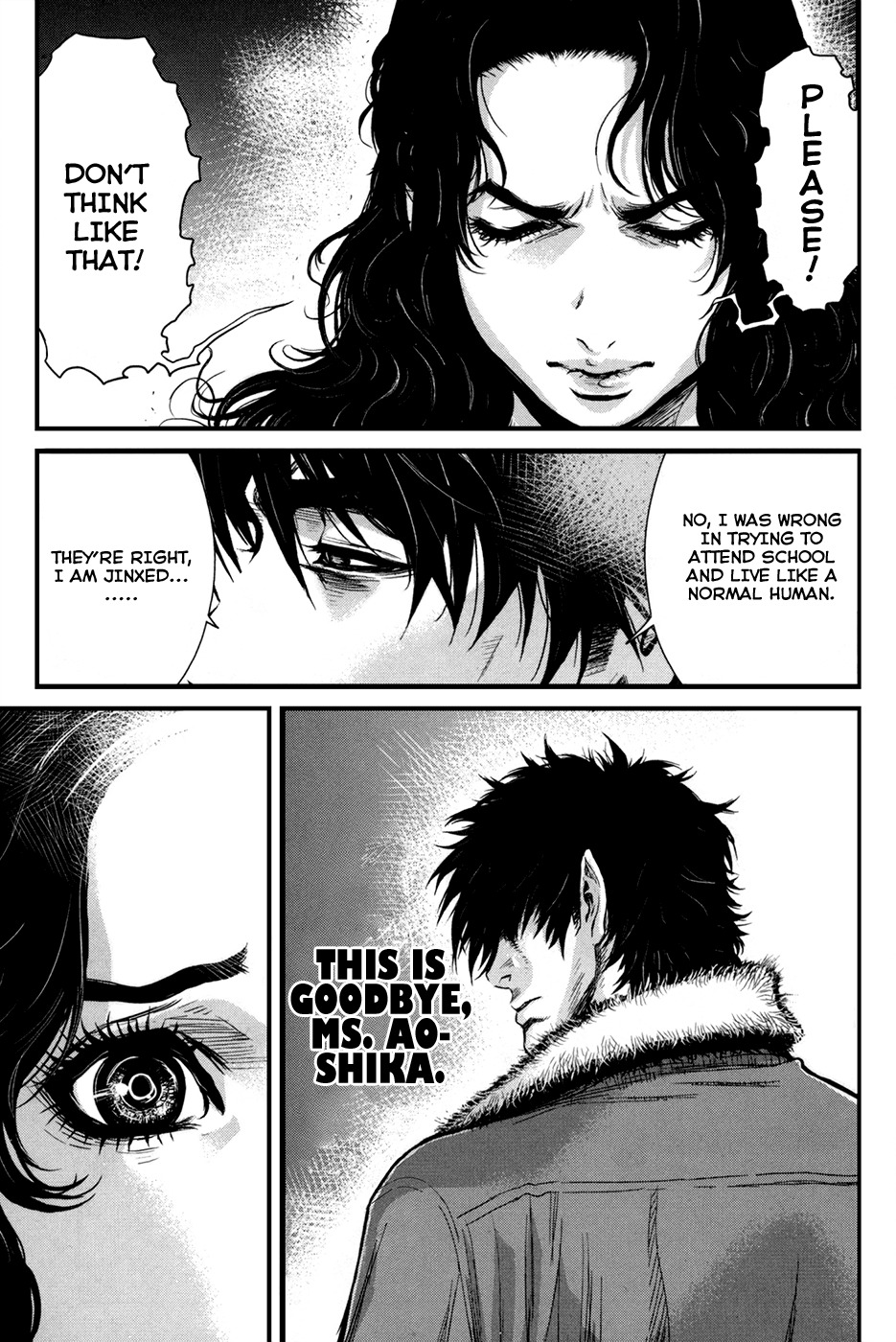 Wolf Guy - Ookami no Monshou Chapter 48 page 19 - Chapter 48: Blame
