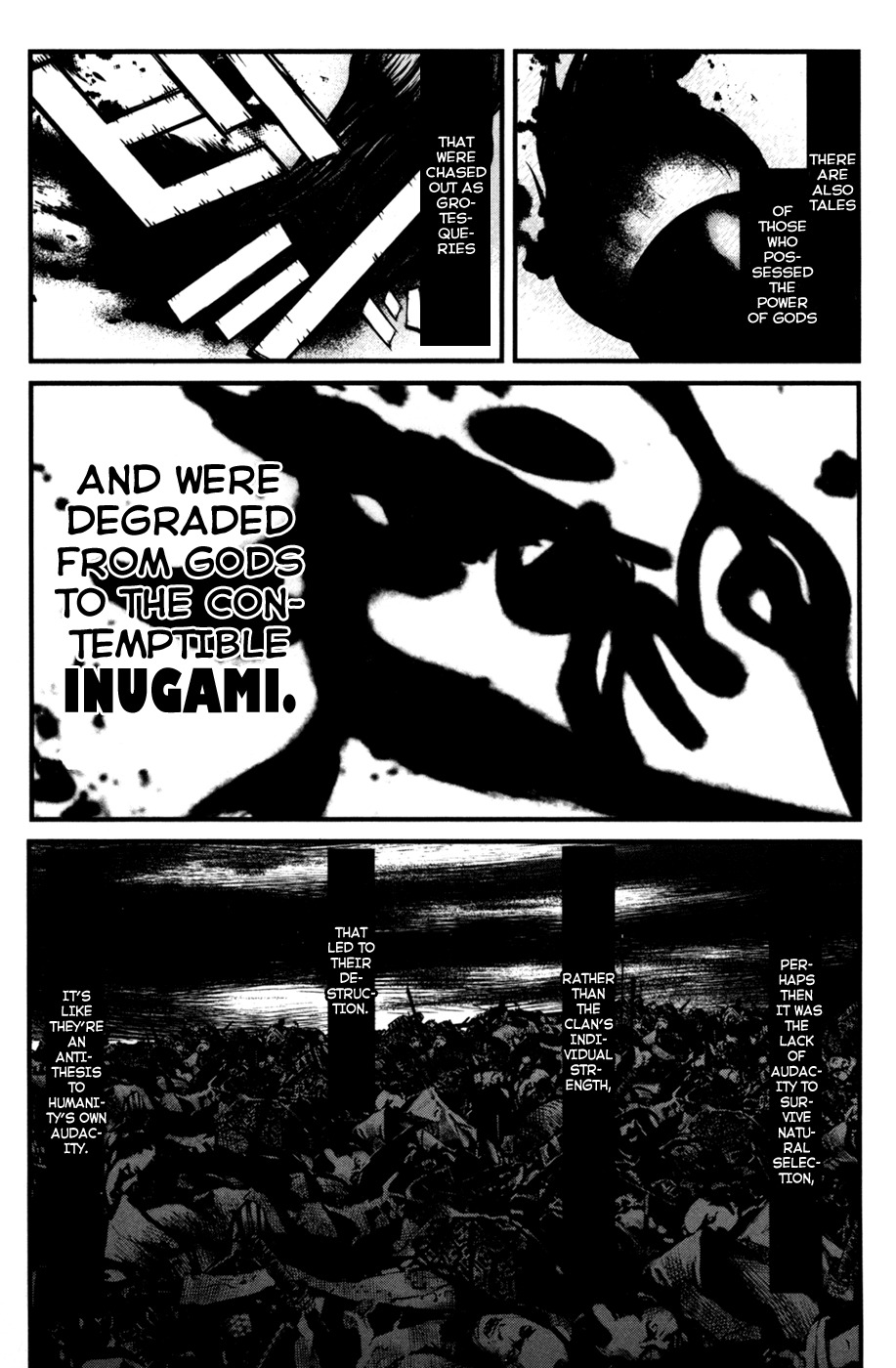 Wolf Guy - Ookami no Monshou Chapter 49 page 13 - Chapter 49: The Inugami Clan