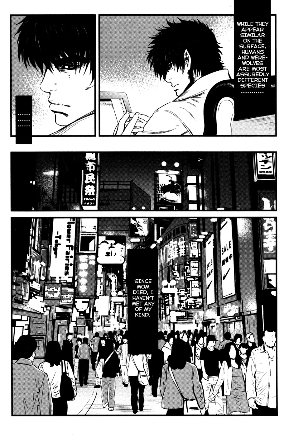 Wolf Guy - Ookami no Monshou Chapter 49 page 14 - Chapter 49: The Inugami Clan