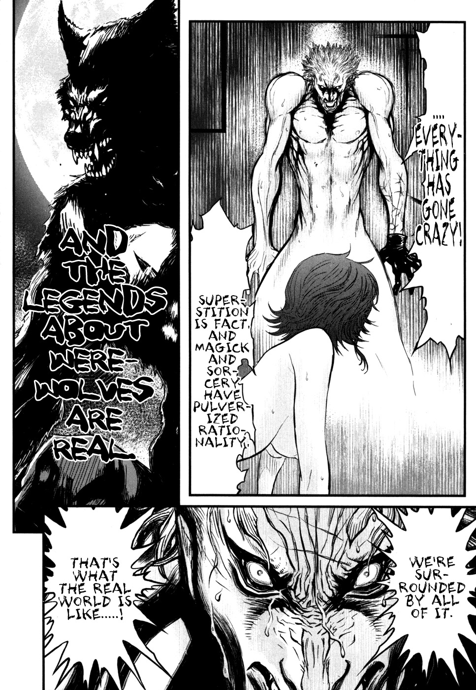 Wolf Guy - Ookami no Monshou Chapter 53 page 18 - Chapter 53: Awe