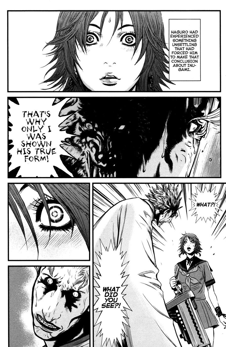 Wolf Guy - Ookami no Monshou Chapter 53 page 5 - Chapter 53: Awe