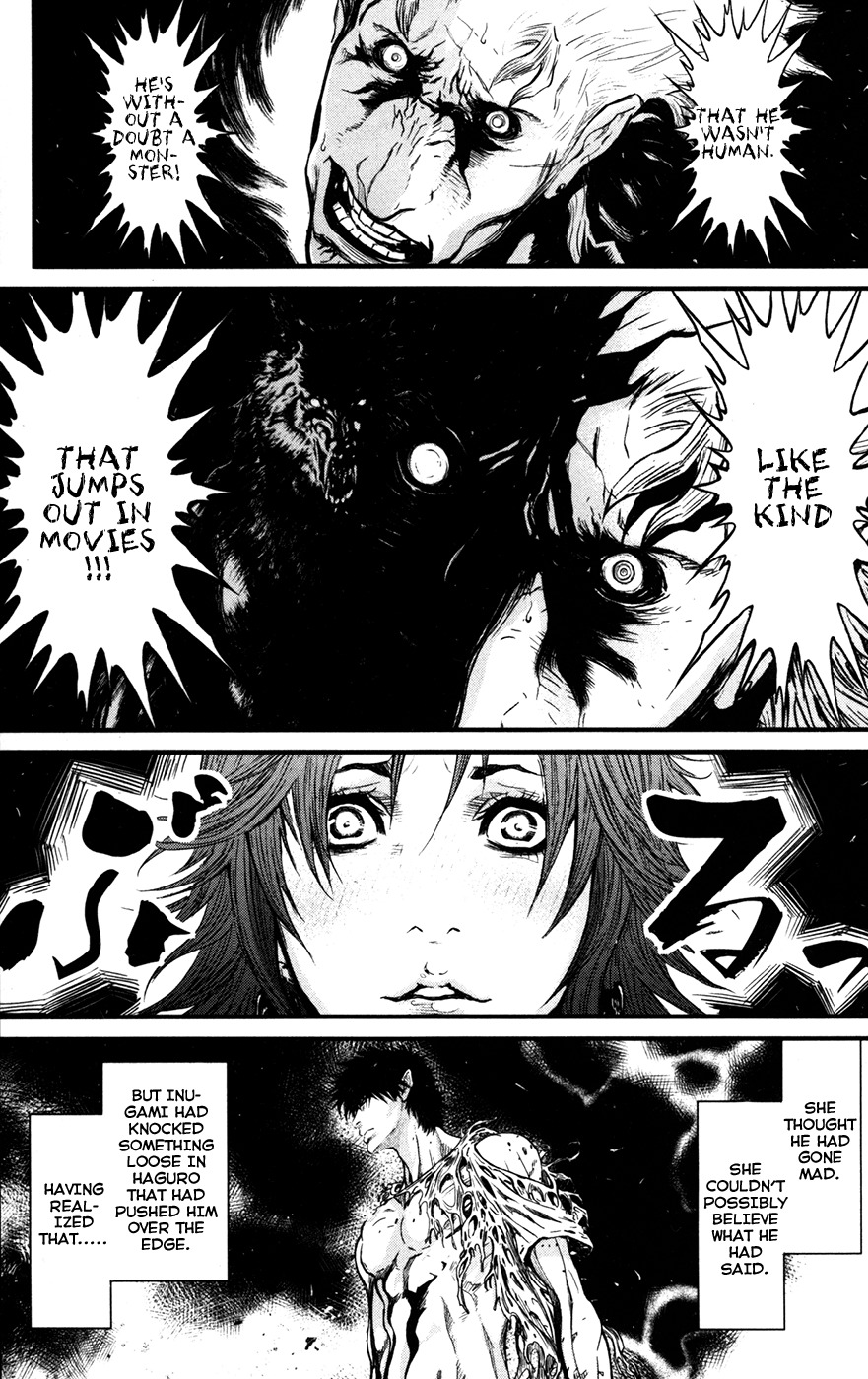 Wolf Guy - Ookami no Monshou Chapter 53 page 6 - Chapter 53: Awe
