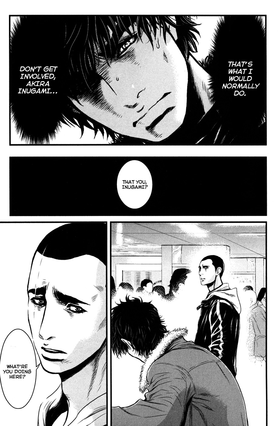 Wolf Guy - Ookami no Monshou Chapter 54 page 7 - Chapter 54: Involvement