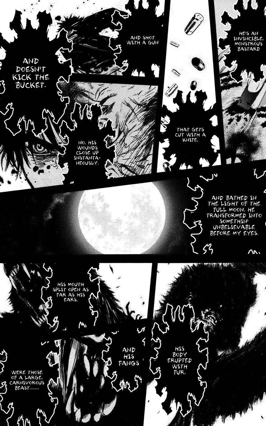 Wolf Guy - Ookami no Monshou Chapter 55 page 12 - Chapter 55: The Smiling Haguro