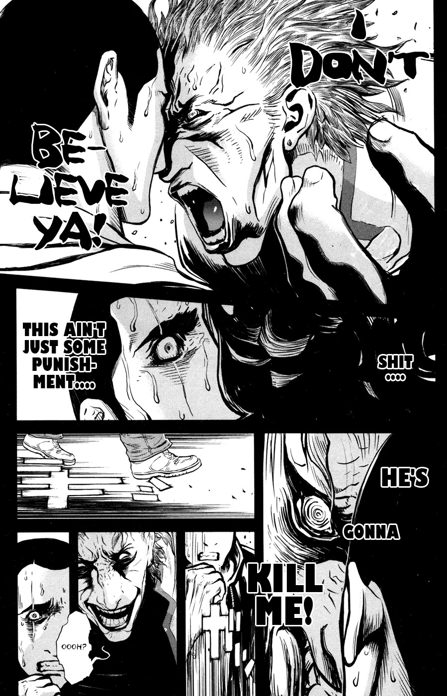 Wolf Guy - Ookami no Monshou Chapter 55 page 16 - Chapter 55: The Smiling Haguro