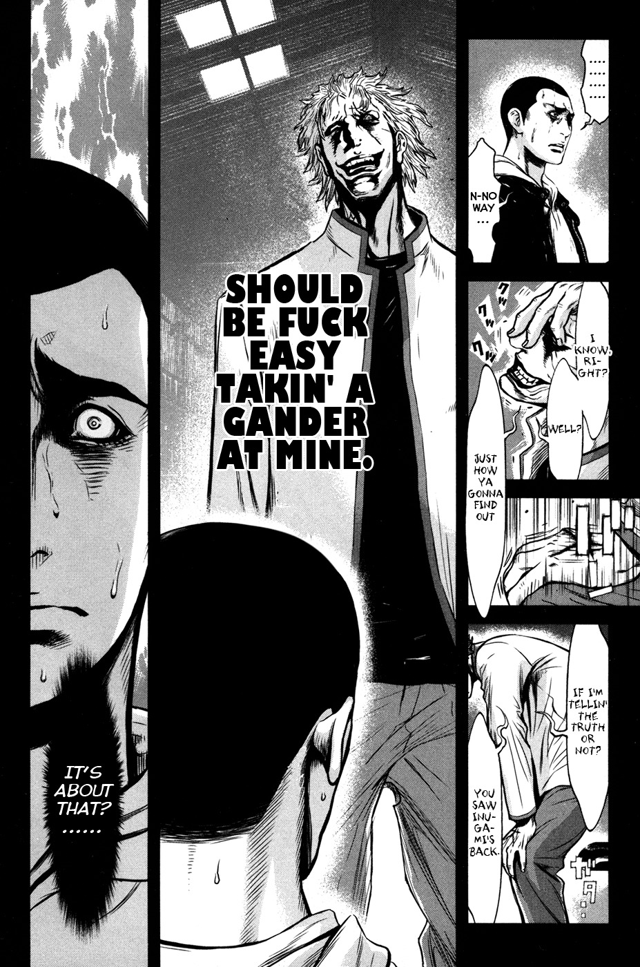 Wolf Guy - Ookami no Monshou Chapter 55 page 7 - Chapter 55: The Smiling Haguro