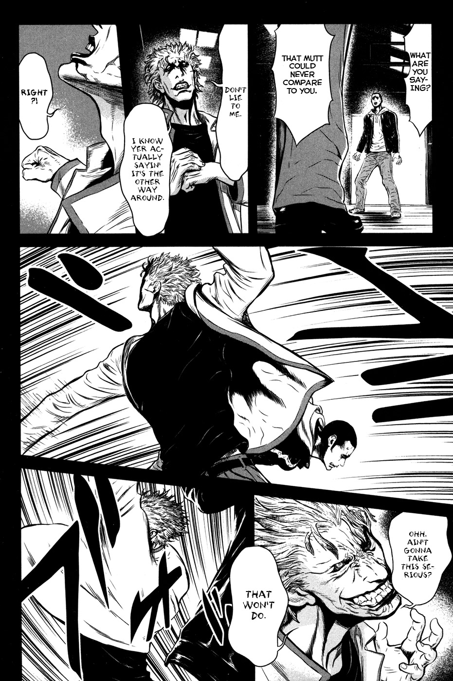 Wolf Guy - Ookami no Monshou Chapter 55 page 9 - Chapter 55: The Smiling Haguro