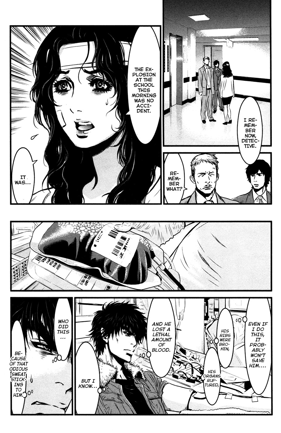 Wolf Guy - Ookami no Monshou Chapter 57 page 6 - Chapter 57: Blood Transfusion