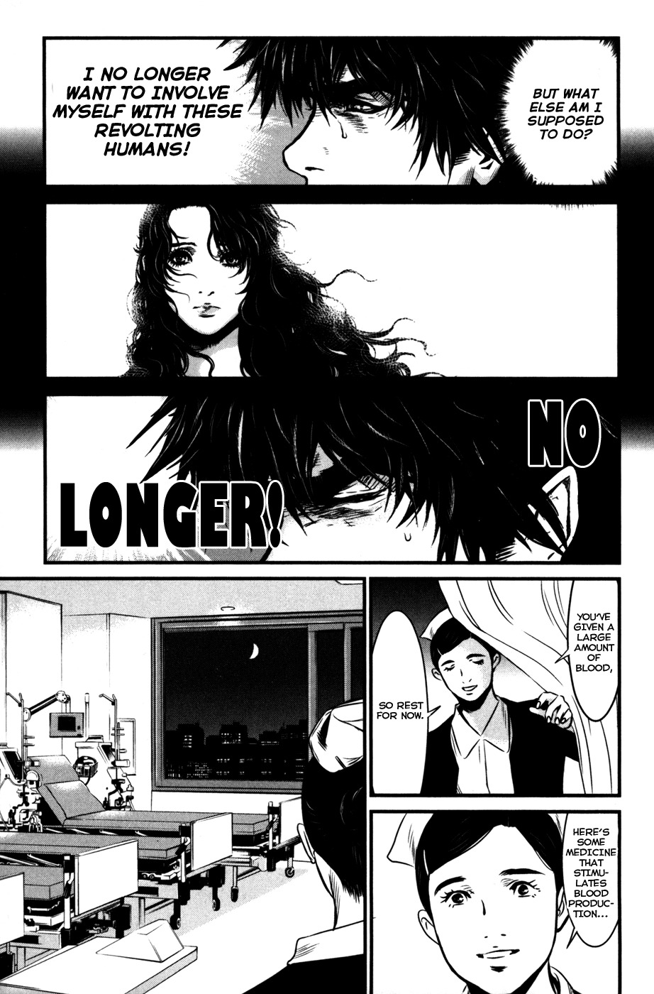 Wolf Guy - Ookami no Monshou Chapter 57 page 9 - Chapter 57: Blood Transfusion