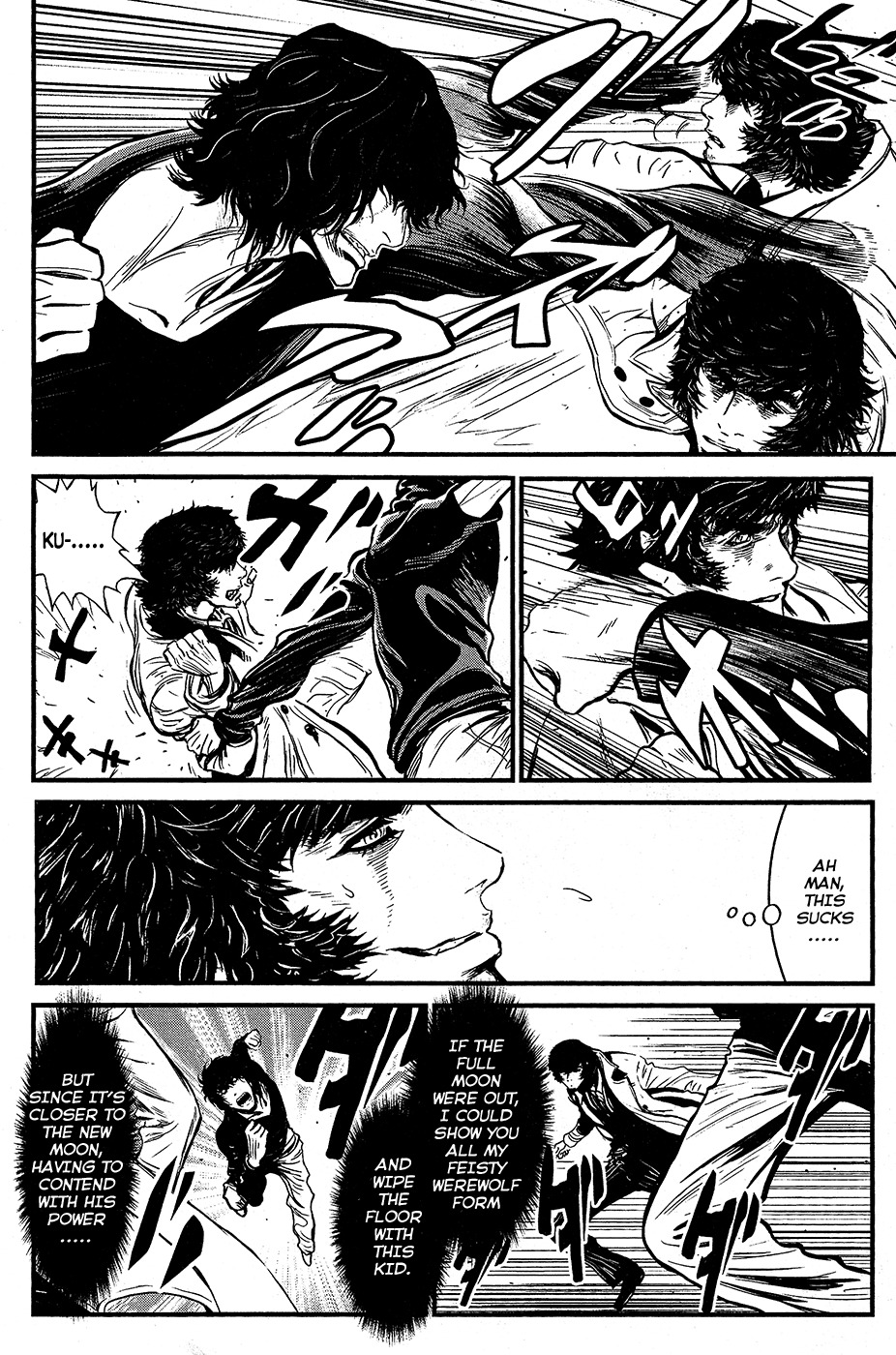 Wolf Guy - Ookami no Monshou Chapter 59 page 11 - Chapter 59: Desire For Revenge