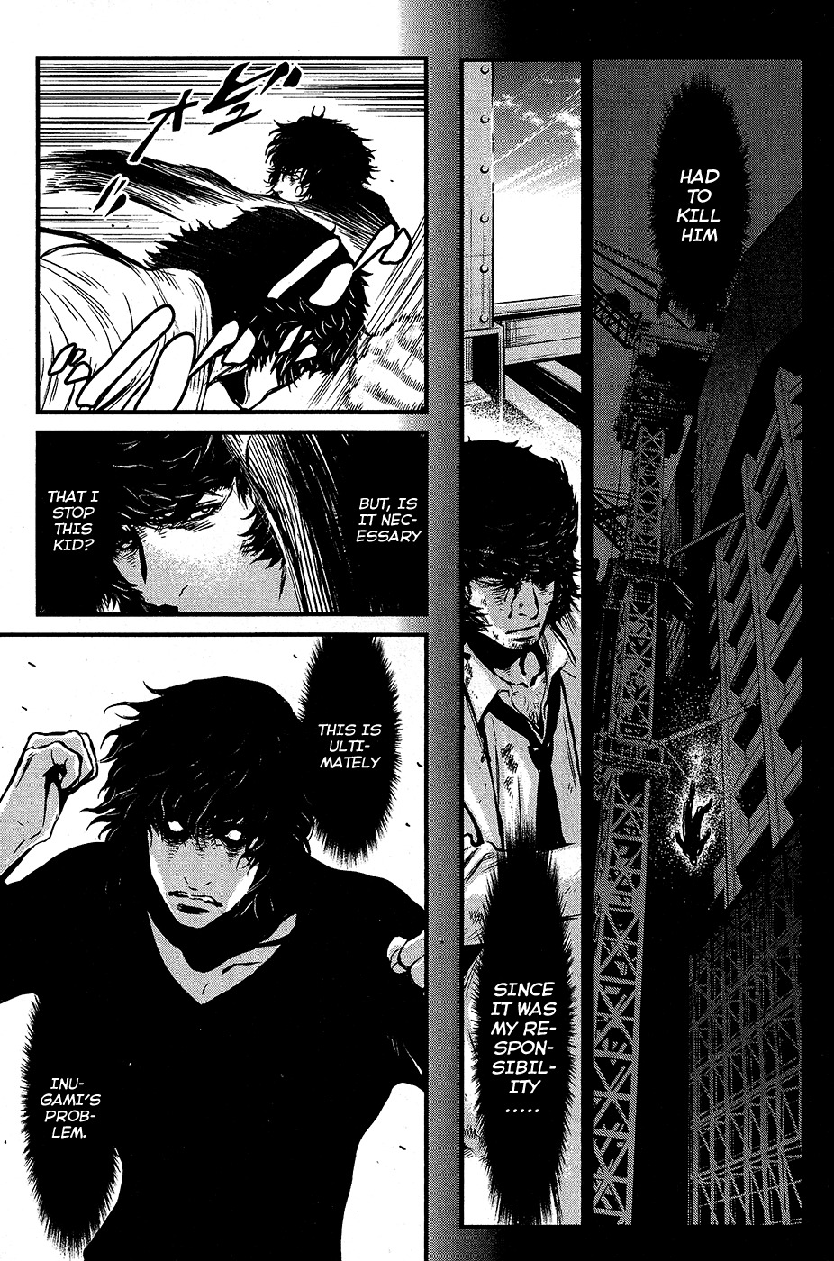 Wolf Guy - Ookami no Monshou Chapter 59 page 14 - Chapter 59: Desire For Revenge