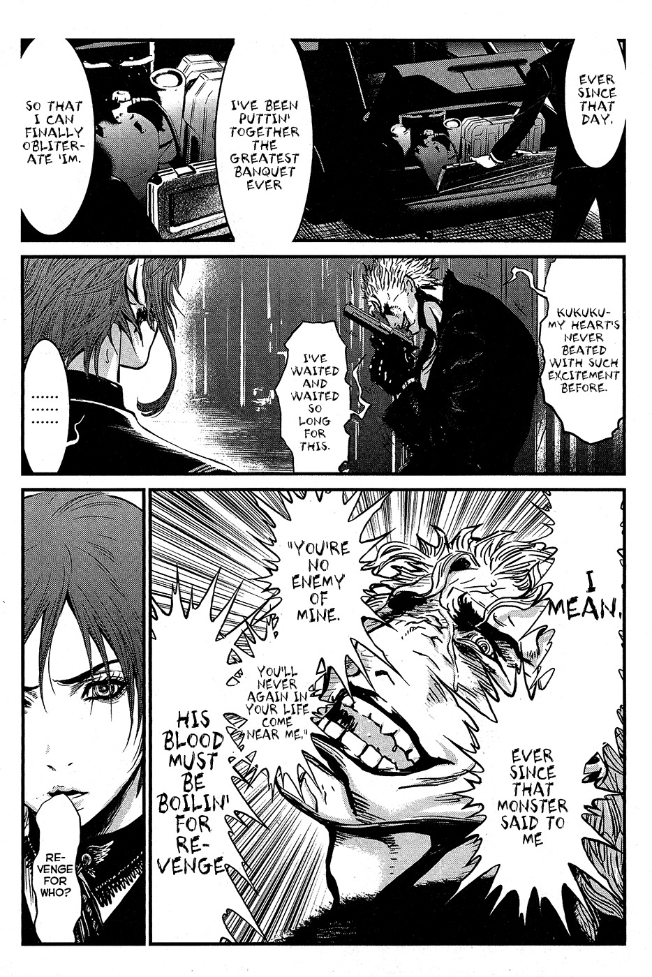 Wolf Guy - Ookami no Monshou Chapter 59 page 22 - Chapter 59: Desire For Revenge