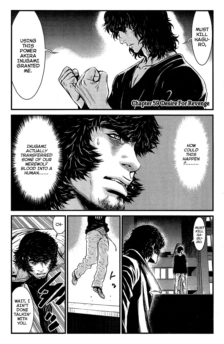 Wolf Guy - Ookami no Monshou Chapter 59 page 6 - Chapter 59: Desire For Revenge